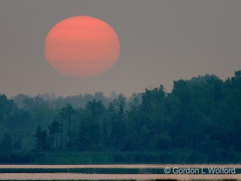 Humid Sunrise_53912-3.jpg - Rideau Canal Waterway photographed near Smiths Falls, Ontario, Canada.